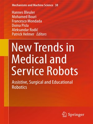 cover image of New Trends in Medical and Service Robots